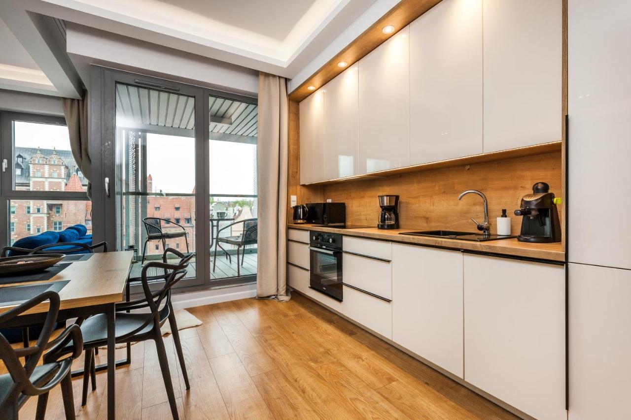 Uroczy Apartament No1 W ,, Sercu Starego Miasta Wyspa Spichrzow,, Gdańsk Buitenkant foto