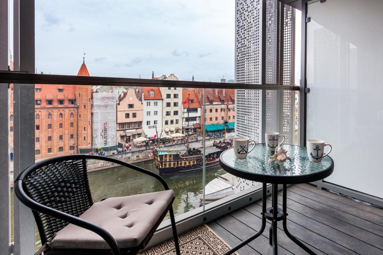 Uroczy Apartament No1 W ,, Sercu Starego Miasta Wyspa Spichrzow,, Gdańsk Buitenkant foto